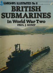 Tapa de British submarines in World War Two