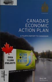 Tapa de Canada's economic action plan