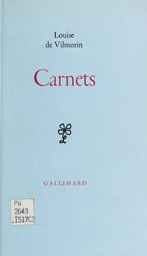 Tapa de Carnets