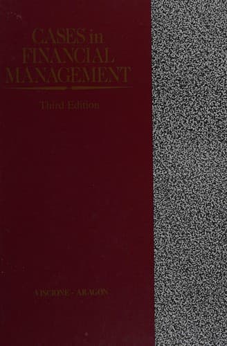 Tapa de Cases in financial management