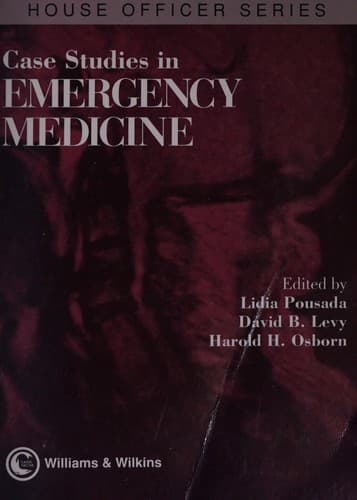 Tapa de Case studies in emergency medicine