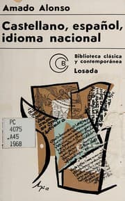 Tapa de Castellano, español, idioma nacional
