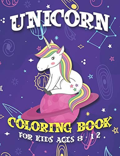 Tapa de Unicorn Coloring Book
