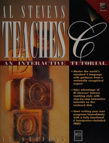 Tapa de Al Stevens teaches C