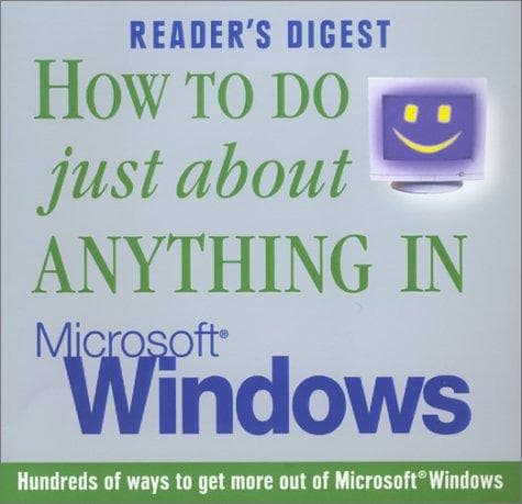 Tapa de How to do Just About Anything in Microsoft Windows