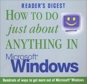 Tapa de How to do Just About Anything in Microsoft Windows
