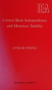 Tapa de Central Bank Independence and Monetary Stability