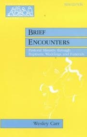 Tapa de Brief Encounters (New Library of Pastoral Care)
