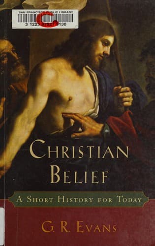 Tapa de Christian Belief