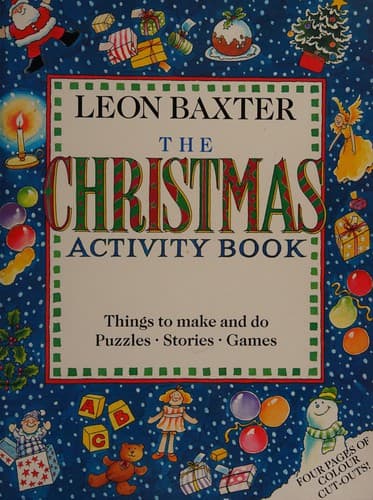 Tapa de The Christmas Activity Book