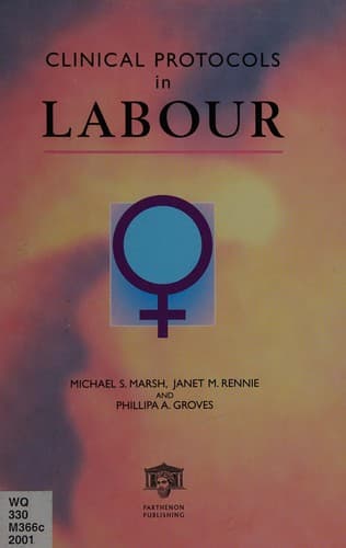Tapa de Clinical protocols in labour