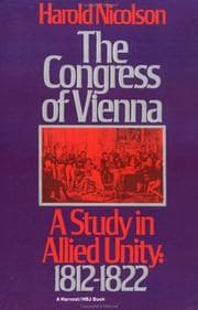 Tapa de The Congress of Vienna: A Study of Allied Unity