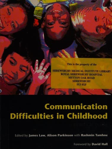 Tapa de Communication difficulties in childhood