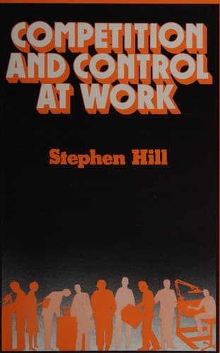 Tapa de Competition and control at work