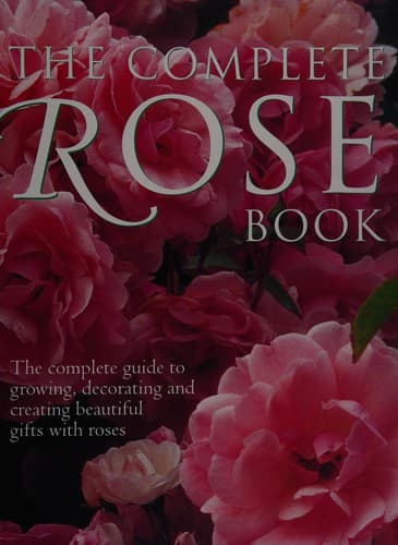 Tapa de The Complete Rose Book