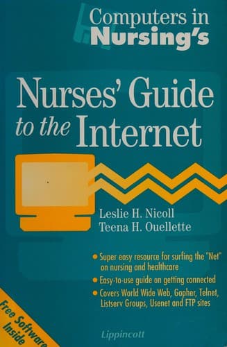 Tapa de Computers in nursing's nurses' guide to the Internet