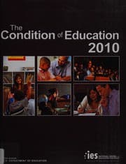 Tapa de Condition of Education 2010