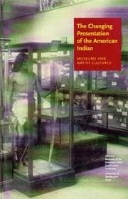 Tapa de The Changing Presentation Of The American Indian