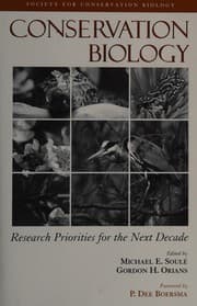 Tapa de Conservation biology