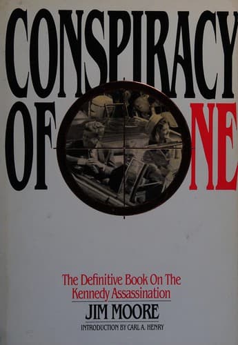 Tapa de Conspiracy of one