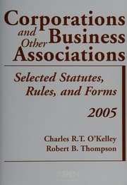 Tapa de Corporations and other business associations