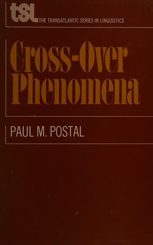 Tapa de Cross-over phenomena