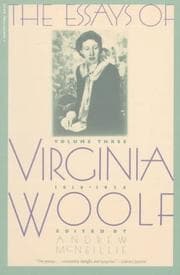 Tapa de Essays Of Virginia Woolf Vol 3 1919-1924