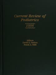 Tapa de Current Review of Pediatrics 1995