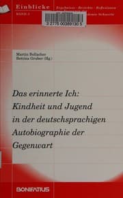 Tapa de Das erinnerte Ich