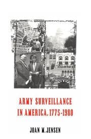 Tapa de Army surveillance in America, 1775-1980