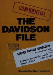 Tapa de The Davidson file