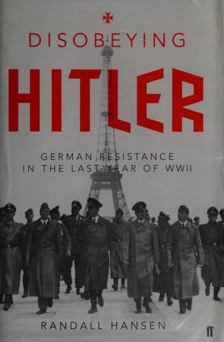 Tapa de Disobeying Hitler
