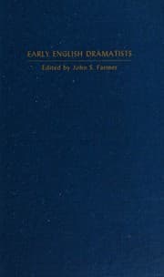 Tapa de Dramatic writings