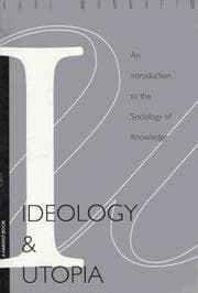 Tapa de Ideologie und Utopie