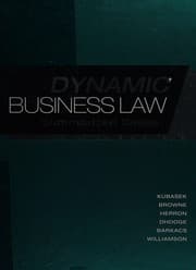 Tapa de Dynamic business law