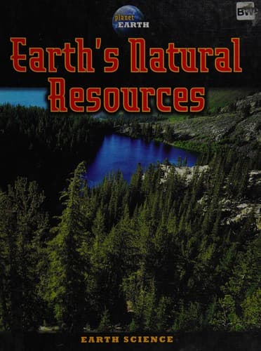 Tapa de Earth's natural resources