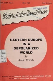 Tapa de Eastern Europe in a depolarized world