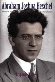 Tapa de Abraham Joshua Heschel