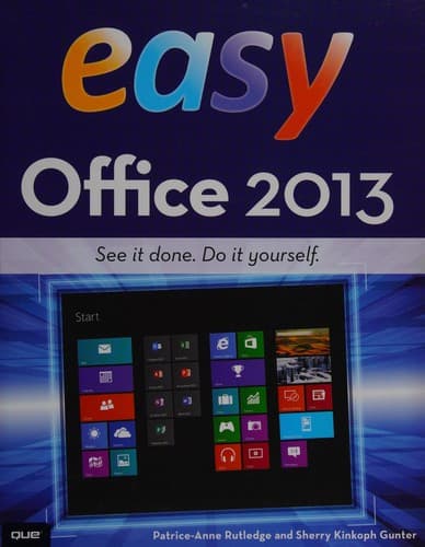 Tapa de Easy Office 2013