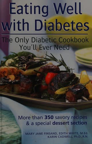 Tapa de Eating well with diabetes