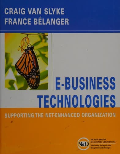 Tapa de E-business technologies