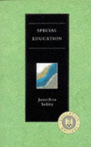 Tapa de Special education