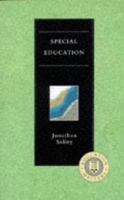 Tapa de Special education