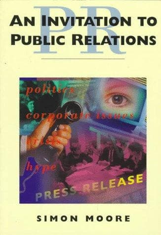 Tapa de An Invitation to Public Relations