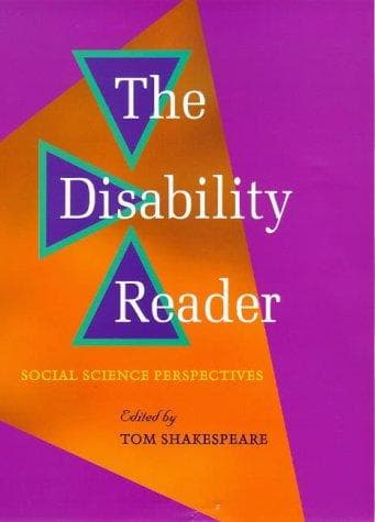 Tapa de The Disability Reader