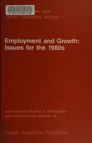 Tapa de Employment and growth