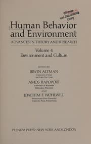 Tapa de Environment and culture