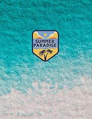 Tapa de Notebook summer paradise : Summer time, Travel time / Happy Notebook / Journal Gift