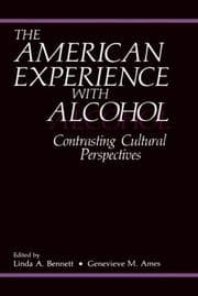 Tapa de The American experience with alcohol