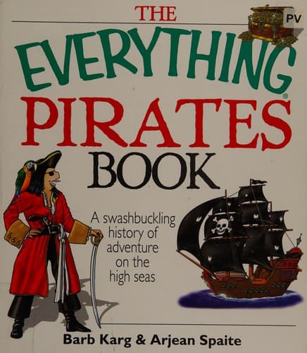Tapa de The everything pirates book